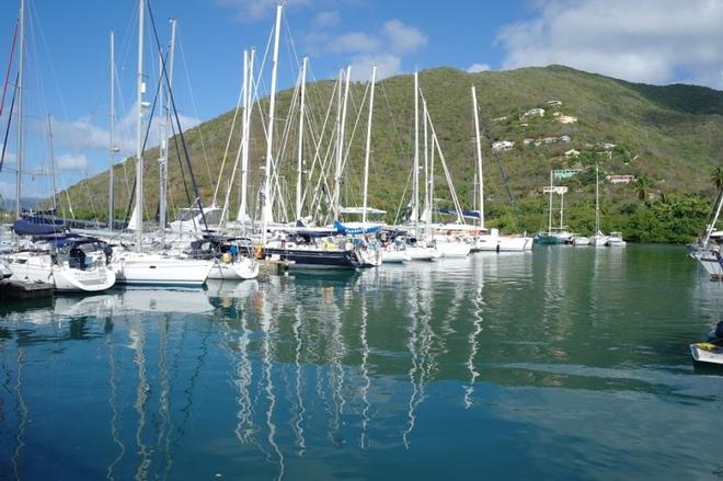 The Fleet in Nanny Cay © World Cruising Club http://www.worldcruising.com