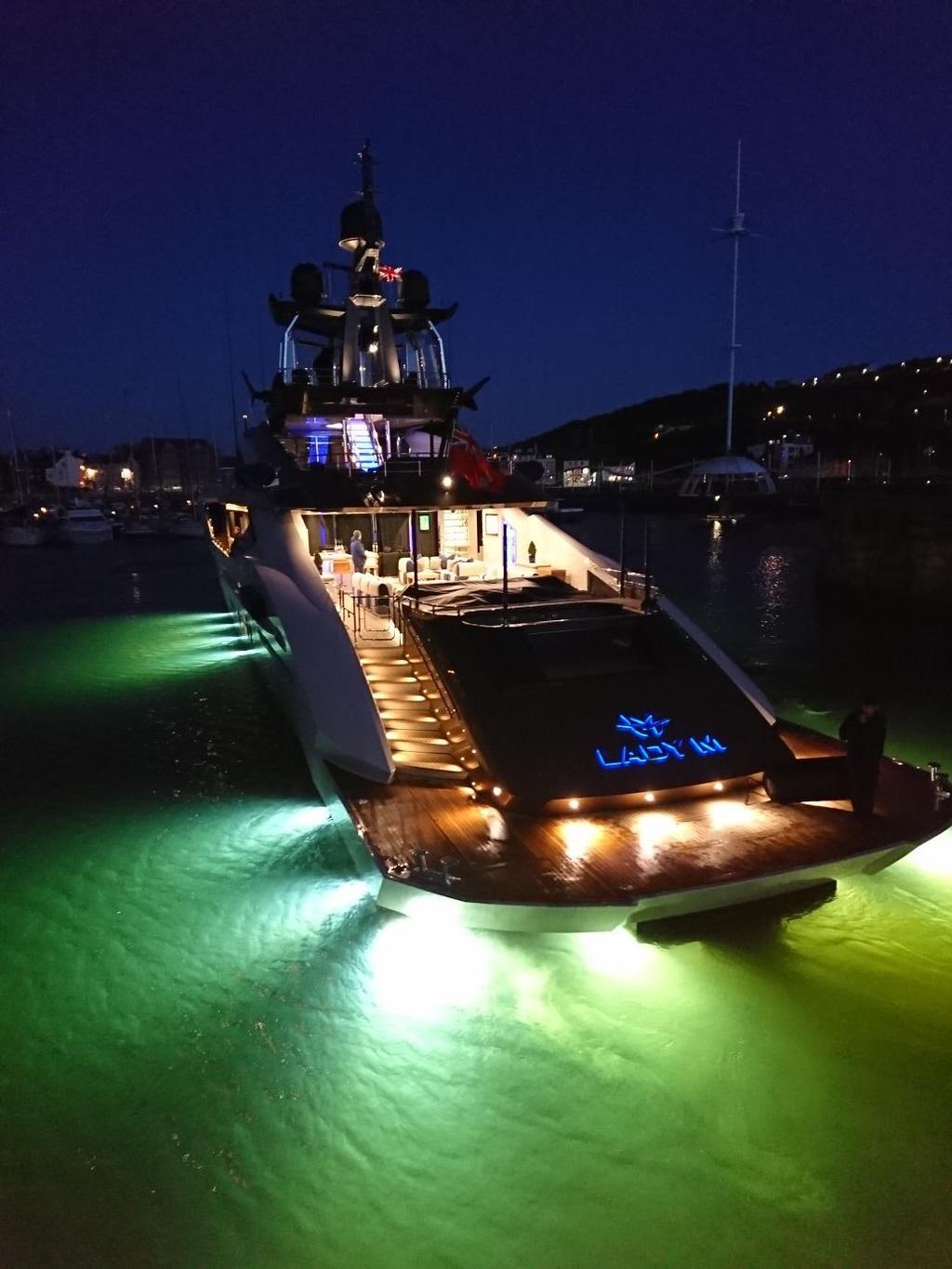 Superyachts - Lady M © Whitehaven Marina