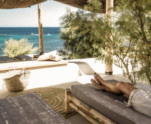 Scorpios Mykonos terrace nomads photo copyright www.scorpiosmykonos.com taken at  and featuring the  class