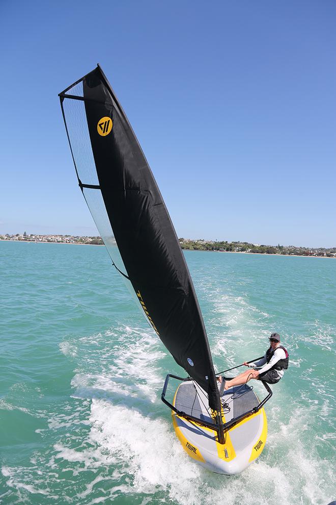 TIWAL – High performance inflatable sailing dinghy © Melinda Henshaw