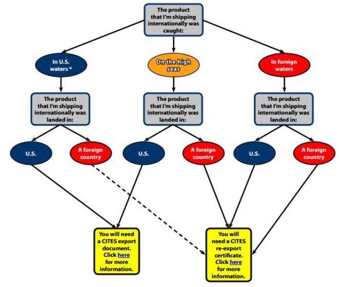 Exporter flow chart © www.fws.gov