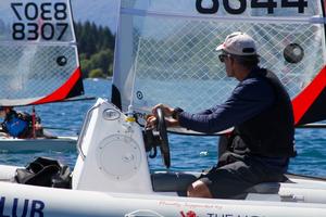 Russell Coutts is now heavily involved in the O'pen BIC class as a coach and backer photo copyright O'pen BIC New Zealand taken at  and featuring the  class