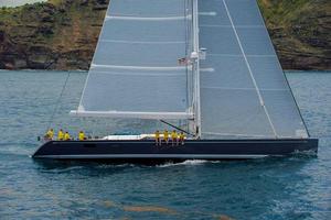 Day 4 – Don Macpherson's Swan 90, Freya (CA, USA) is skippered by Captain Josh Carter from Bermuda - Antigua Bermuda Race photo copyright  Ted Martin / Antigua Bermuda Race taken at  and featuring the  class