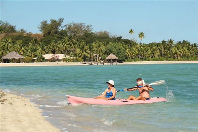 22017 World ARC - Fiji - Start - Leg 6 - Blind Kayak Race © World Cruising Club