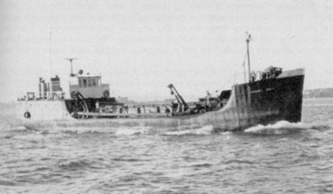 M/V Margaret Smith, as she appeared shortly before her sinking ©  calshotdivers.com