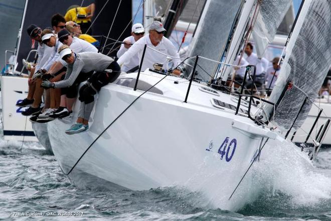 The brand-new Humphries-designed Aquatich in race action for the first time - ORC Worlds Trieste 2017 © Andrea Carloni