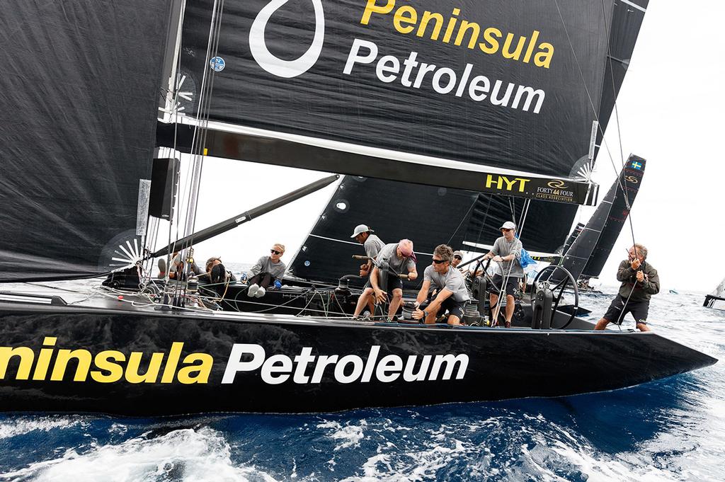 Winner of race two Peninsula Petroleum with guest driver Dag von Appen on the helm photo copyright Nico Martinez/ Martinez Studio taken at  and featuring the  class