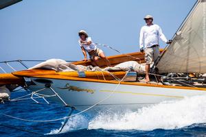 Day 2 – Riding the waves – Argentario Sailing Week and Panerai Classic Yacht Challenge photo copyright  Pierpaolo Lanfrancotti / Marine Partners taken at  and featuring the  class