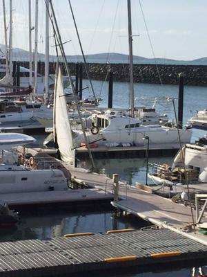 Bluewater 400 'Leyla' survives Cyclone Debbie photo copyright Wayne and Heather Reed taken at  and featuring the  class