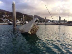 Bluewater 400 'Leyla' survives Cyclone Debbie photo copyright Wayne and Heather Reed taken at  and featuring the  class