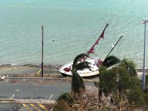 Bluewater 400 'Leyla' survives Cyclone Debbie photo copyright Wayne and Heather Reed taken at  and featuring the  class