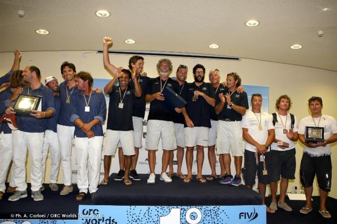 Podium - 2017 ORC World Championships Trieste © Andrea Carloni