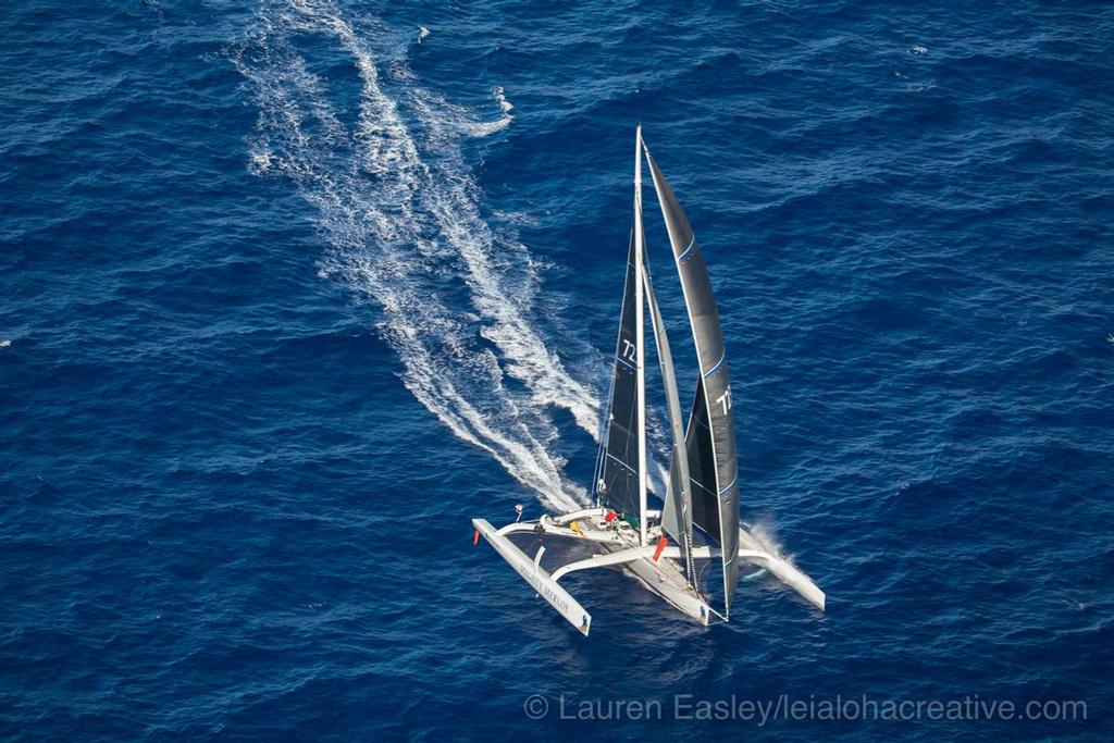 Mighty Merloe first multihull to complete the 2017 Transpac ©  Lauren Easley / leialohacreative.com