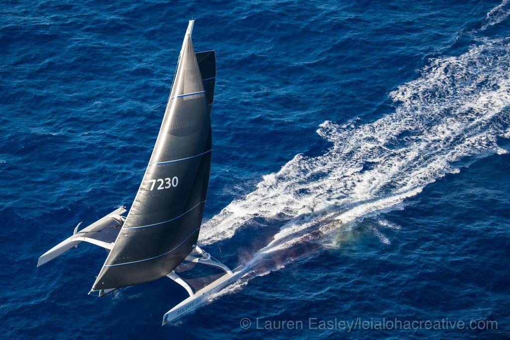 Mighty Merloe first multihull to complete the 2017 Transpac ©  Lauren Easley / leialohacreative.com