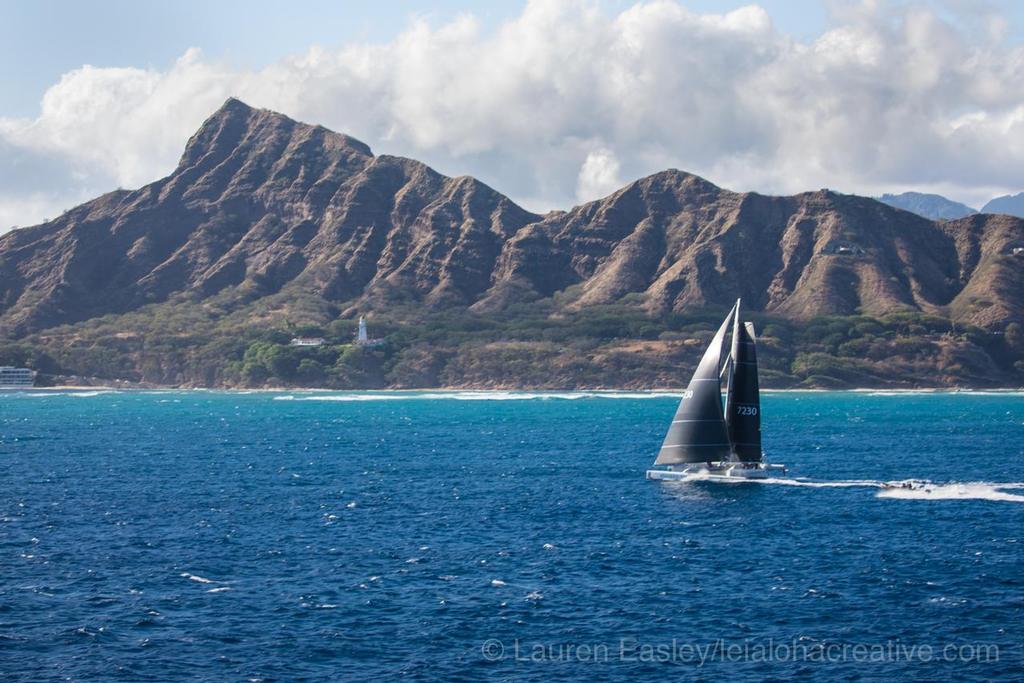 Mighty Merloe first multihull to complete the 2017 Transpac ©  Lauren Easley / leialohacreative.com