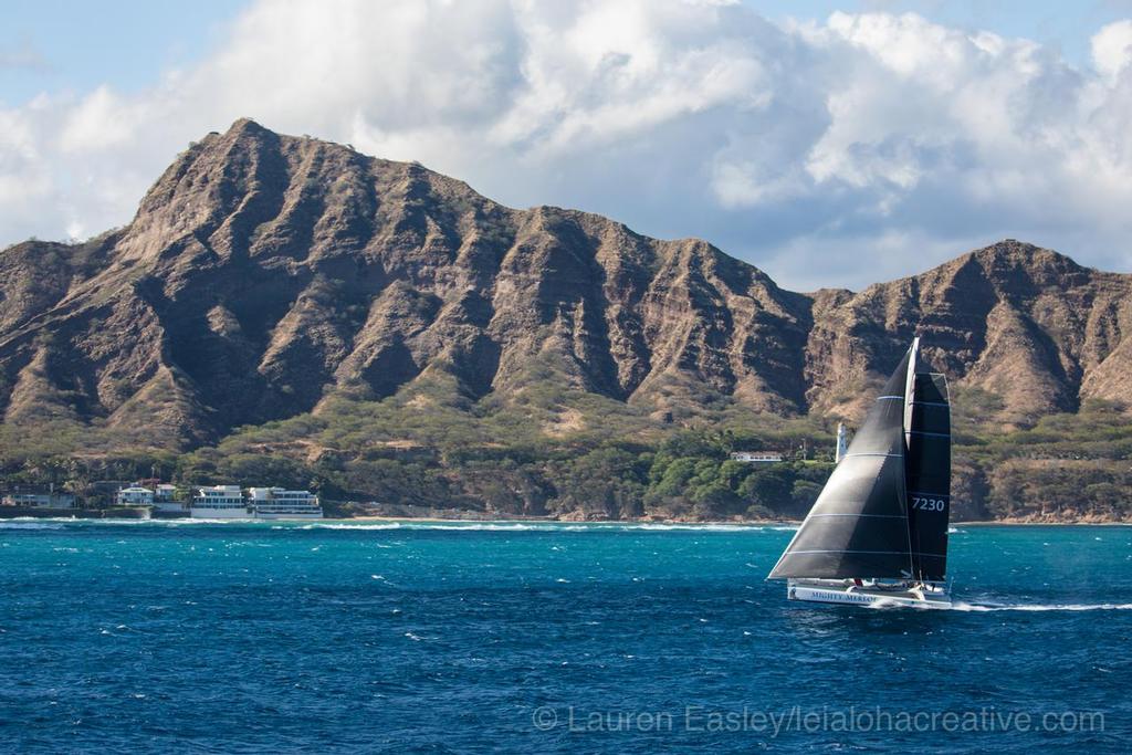 Mighty Merloe first multihull to complete the 2017 Transpac ©  Lauren Easley / leialohacreative.com
