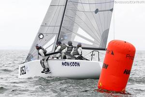Monsoon - Day 1 - Melges 24 World Championships 2017 photo copyright  Pierrick Contin http://www.pierrickcontin.fr/ taken at  and featuring the  class