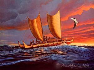Hokule?a photo copyright  Herb Kane taken at  and featuring the  class