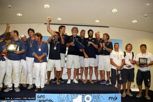 Podium - 2017 ORC World Championships Trieste photo copyright Andrea Carloni taken at  and featuring the  class