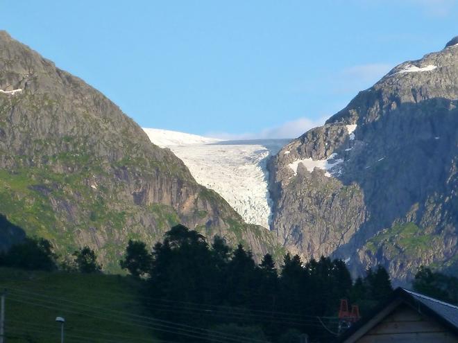 The glacier above Sondaal © SV Taipan