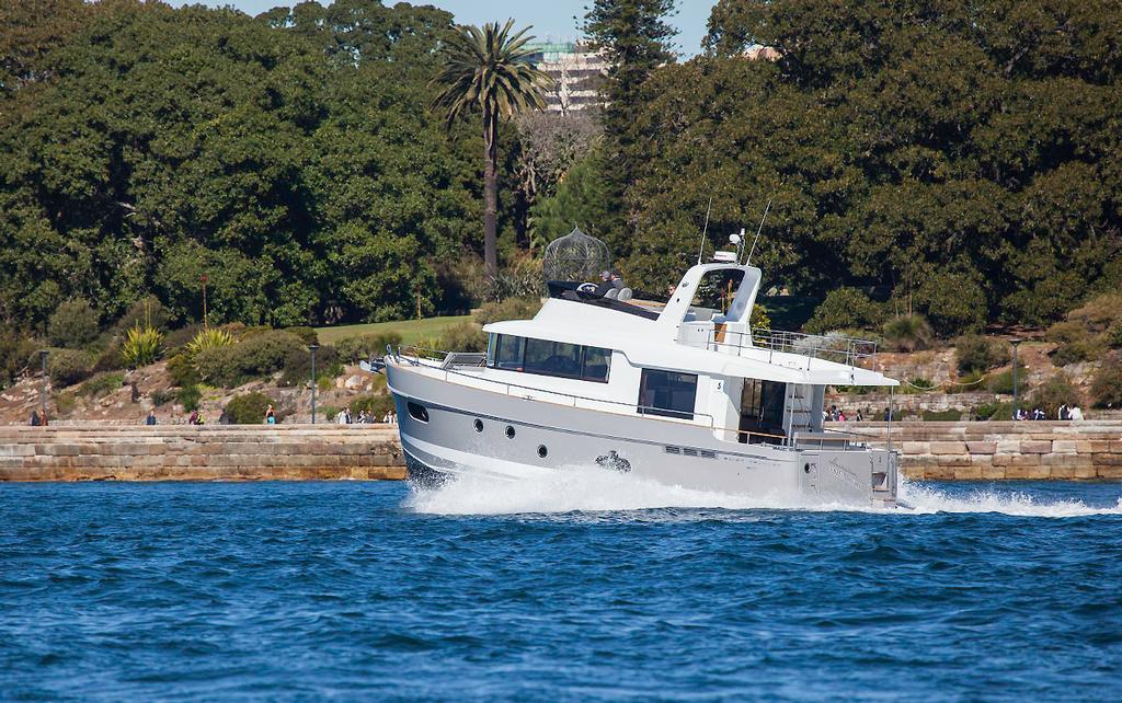 Getting a wiggle on.... - Beneteau Swift Trawler 50 ©  John Curnow
