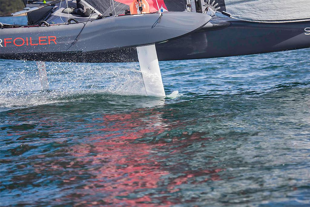 All sets of foils now made for the six boats, including a set of spares.... - SuperFoiler photo copyright  John Curnow taken at  and featuring the  class