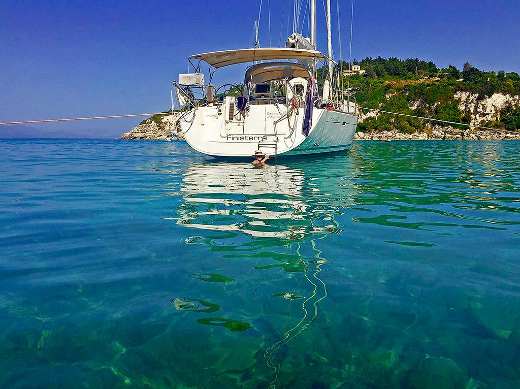 Another bay in Greece - not bad... - photo © Ian & Andrea Treleaven