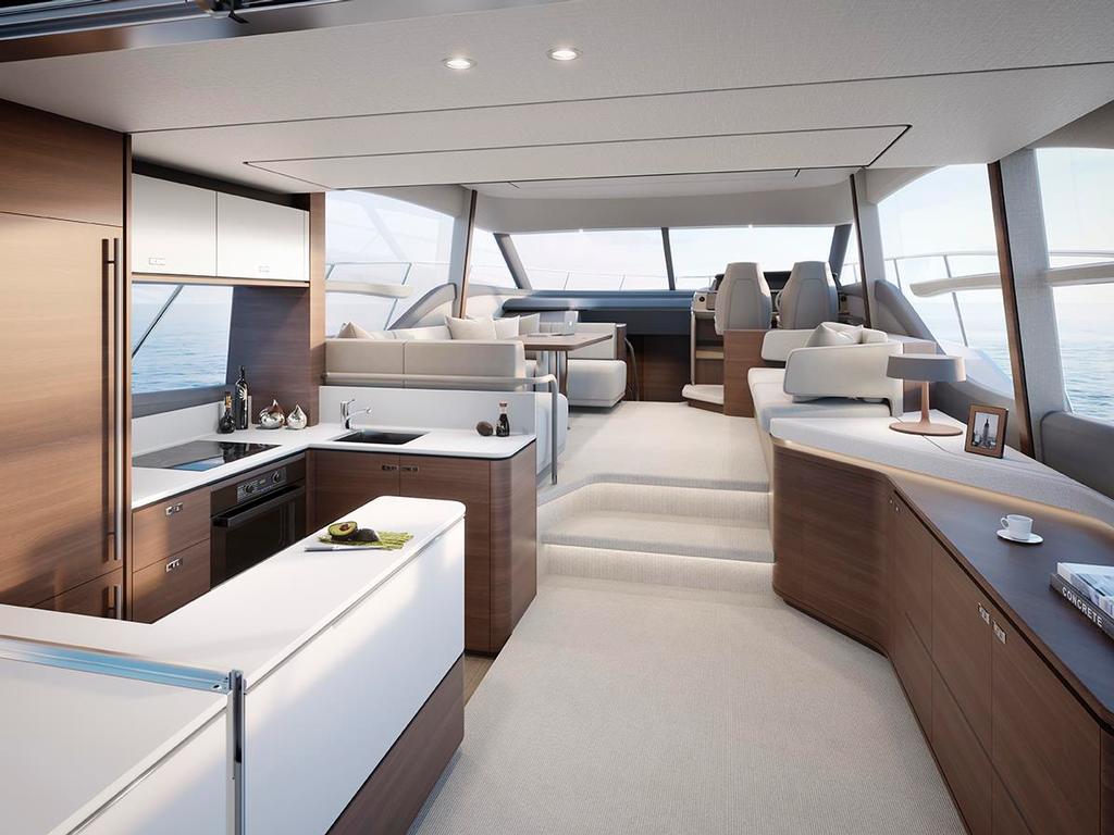 New Princess 55  © Princess Yachts .