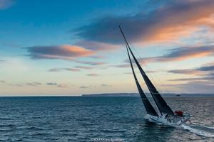 Day 1 – The fleet approaching the Fastnet Rock – Rolex Fastnet Race photo copyright  Rolex / Carlo Borlenghi http://www.carloborlenghi.net taken at  and featuring the  class