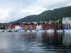 Bergen and the Hanseatic Buildings on the waterfront photo copyright SV Taipan taken at  and featuring the  class