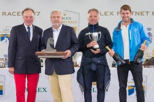 First multihull home - Tony Lawson's MOD70 Concise 10 – Rolex Fastnet Race photo copyright  Rolex / Carlo Borlenghi http://www.carloborlenghi.net taken at  and featuring the  class
