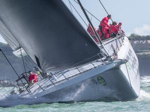 Day 1 – George David, owner of Rambler 88, has twice finished second on the water in the Rolex Fastnet Race photo copyright Quinag taken at  and featuring the  class