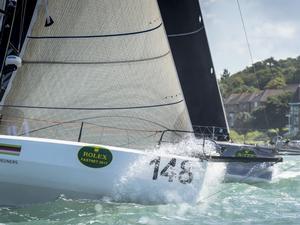 Day 1 – There are 28 Class 40s competing as part of the record fleet – Rolex Fastnet Race photo copyright Quinag taken at  and featuring the  class