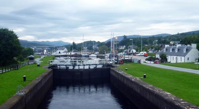 Looking bach towards Corpach © SV Taipan