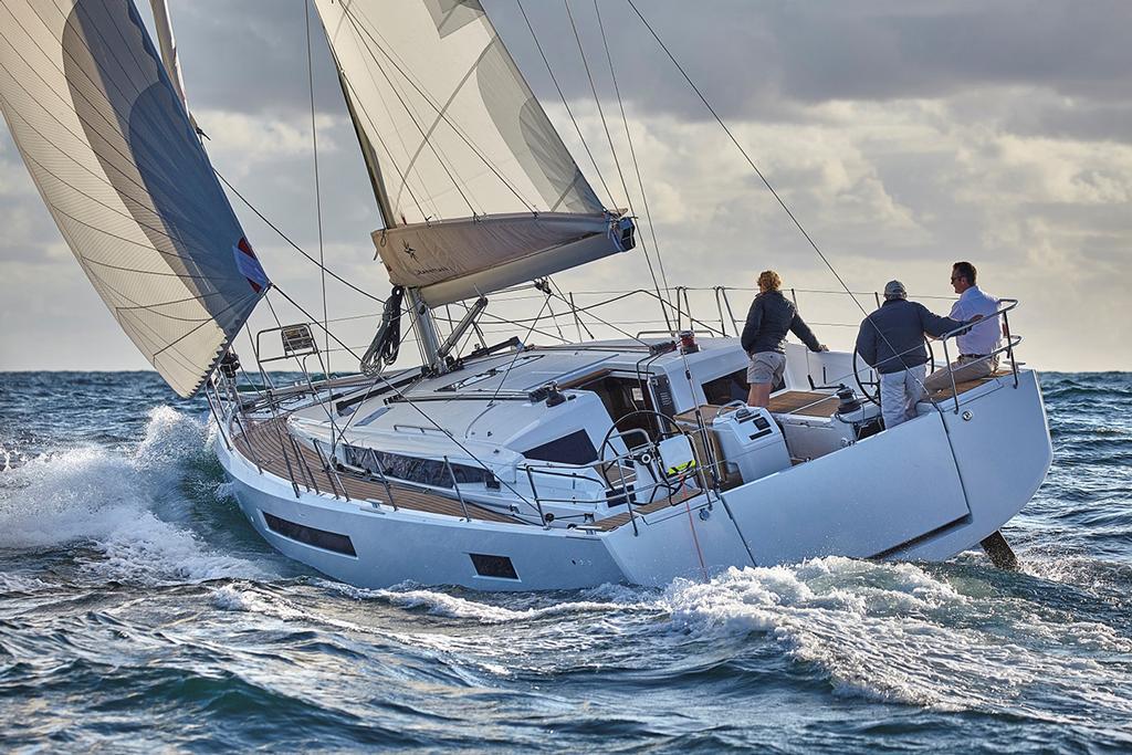 Jeanneau Sun Odyssey 490 photo copyright 38 South Boat Sales taken at  and featuring the  class