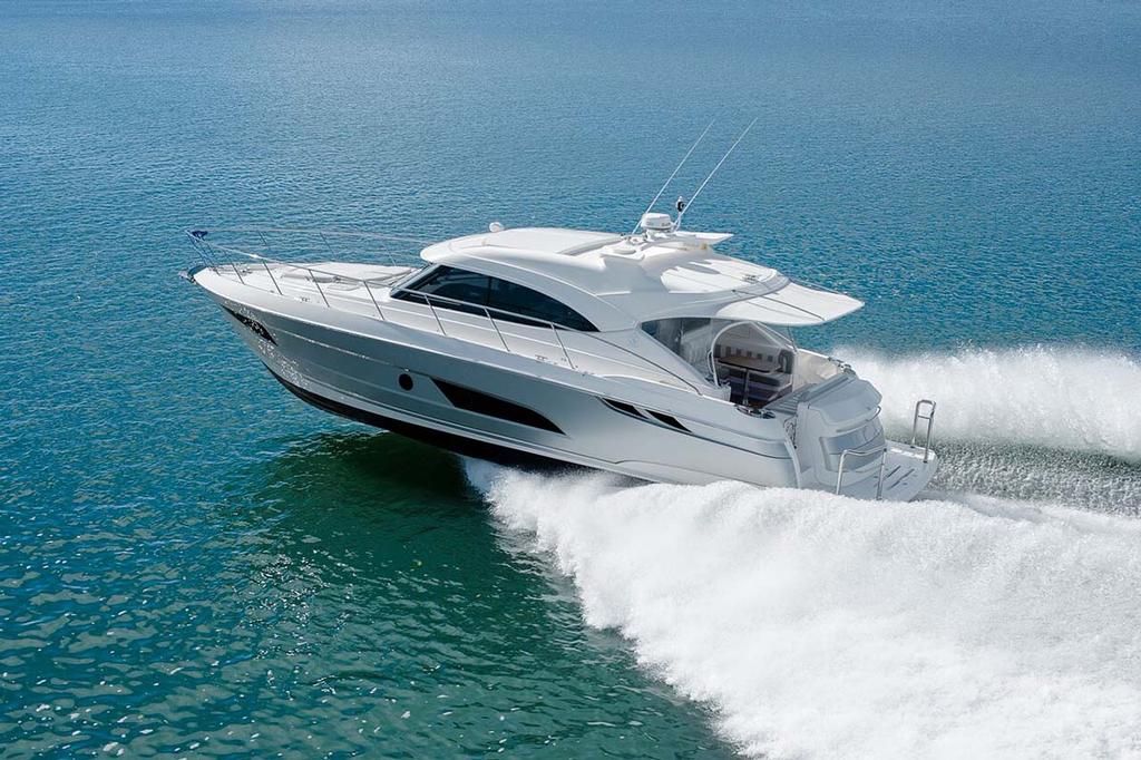 The Riviera 4800 Sport Yacht exhibits superb sea-keeping capabilities photo copyright Riviera Australia taken at  and featuring the  class