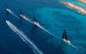The famous azure waters of the Costa Smeralda's 'Bomb Alley' – Maxi Yacht Rolex Cup photo copyright  Rolex / Carlo Borlenghi http://www.carloborlenghi.net taken at  and featuring the  class