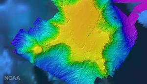 Map of the seafloor photo copyright NOAA Fisheries taken at  and featuring the  class