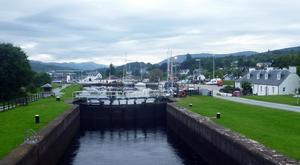Looking bach towards Corpach photo copyright SV Taipan taken at  and featuring the  class
