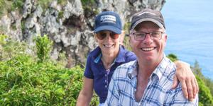 Jayne and Andrew Luxton photo copyright Riviera Australia taken at  and featuring the  class