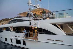 Princess 35M photo copyright Princess Yachts . taken at  and featuring the  class