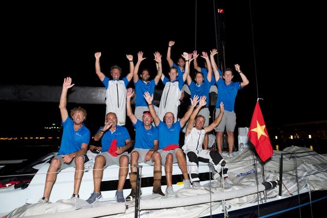 Vincenzo Onorato and his Mascalzone Latino win the Volvo Hong Kong to Vietnam Race ©  Mascalzone Latino - Capitalia Team http://www.mascalzonelatino.it