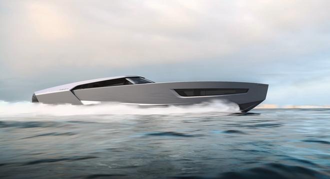 On the water, the Superfly GT 42 exudes speed and power ©  Flying Flipper