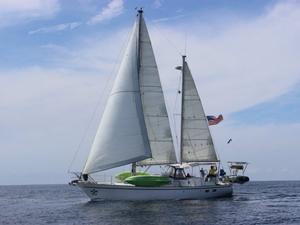 Their boat is a 1978 45-foot Dufour ketch sailboat called SV Terrapin (SV stands for sailing vessel, and a terrapin is a species of turtle). photo copyright  Aimee Nance taken at  and featuring the  class