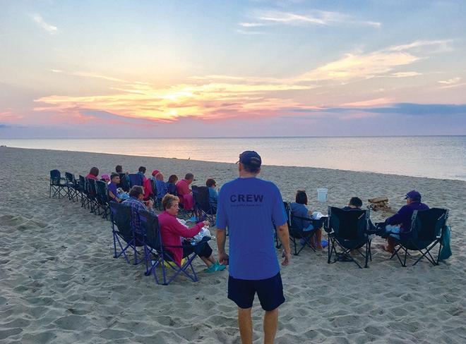 A sunset clam bake on the Race Point beach. © Riviera Australia