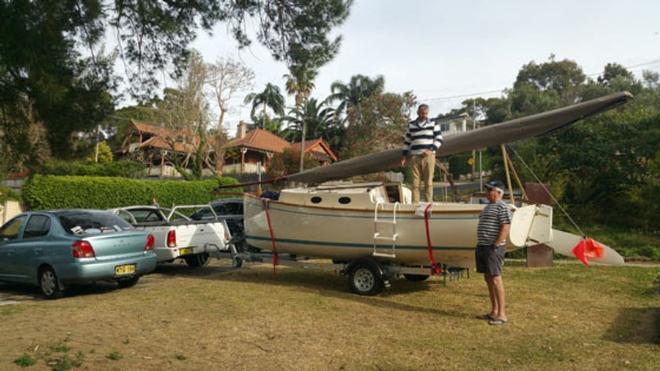 Cygnet 20 testing © Bluewater Cruising Yachts