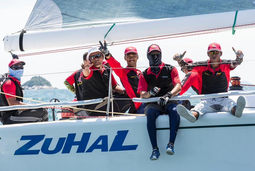 The Navy's here! Zuhal - 2017 Raja Muda Selangor International Regatta. © Guy Nowell / RMSIR