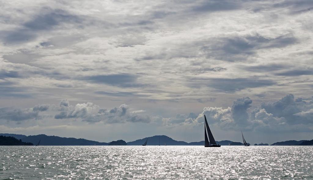 Afternoon sunshine in Kuah Harbour, Langkawi. 2017 Raja Muda Selangor International Regatta. © Guy Nowell / RMSIR