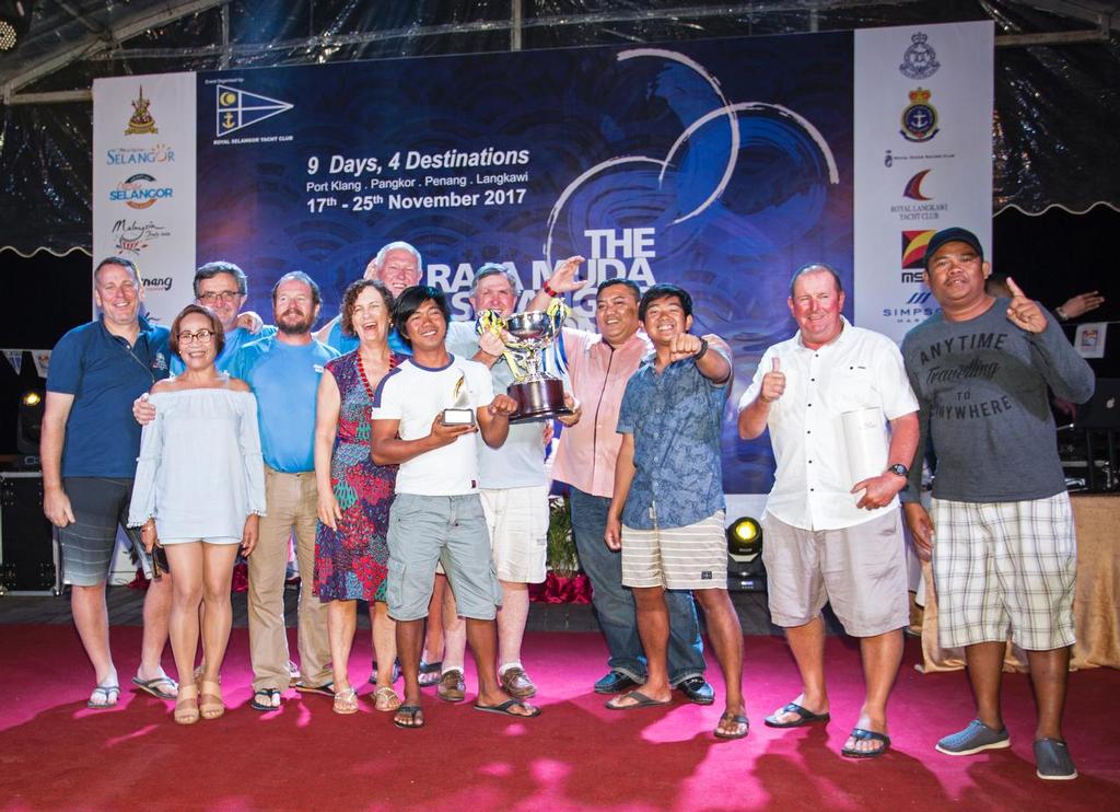 Antipodes, winners of the Jugra Cup, 2017 Raja Muda Selangor International Regatta. © Guy Nowell / RMSIR