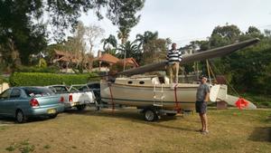 Cygnet 20 testing photo copyright Bluewater Cruising Yachts taken at  and featuring the  class